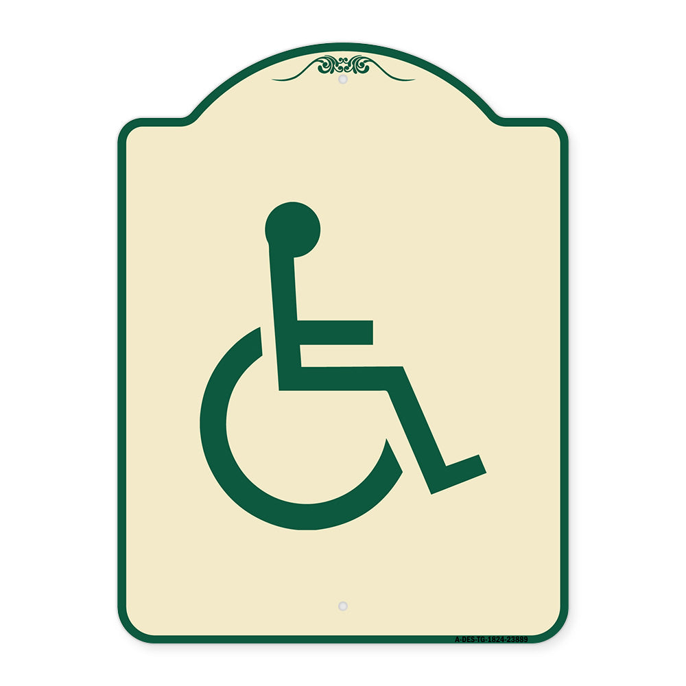 Large Handicapped Symbol