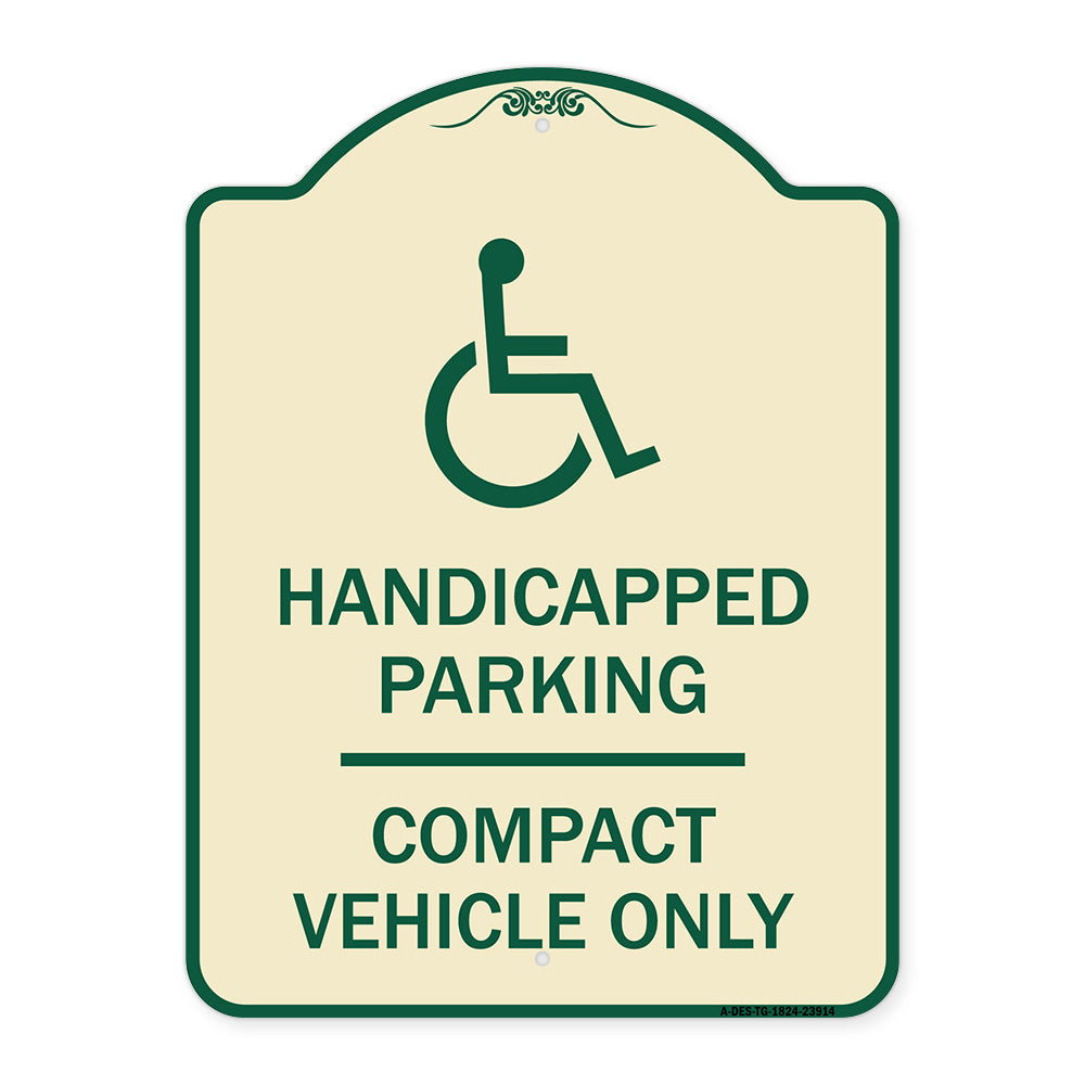 Handicapped Parking - Compact Vehicle Only