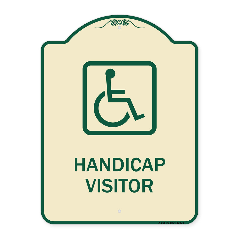 Handicap Visitor (With Graphic)