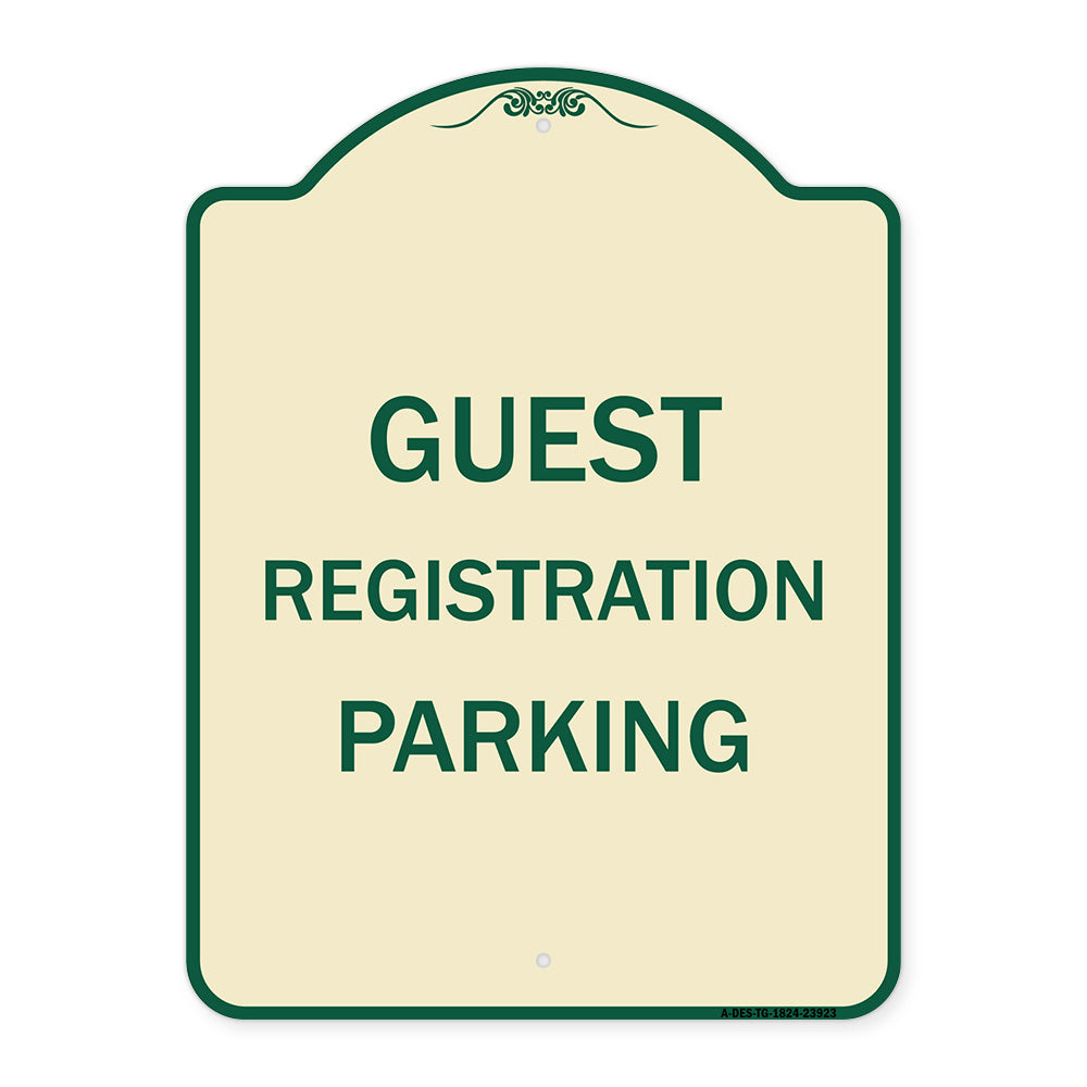 Guest Registration Parking