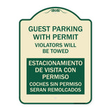 Guest Parking with Permit Violators Will Be Towed Estacionamento De Visita Con Permiso Coches Sin Permiso Seran Remolcadoa