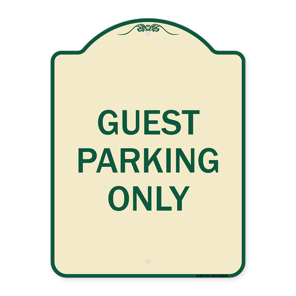 Guest Parking Only