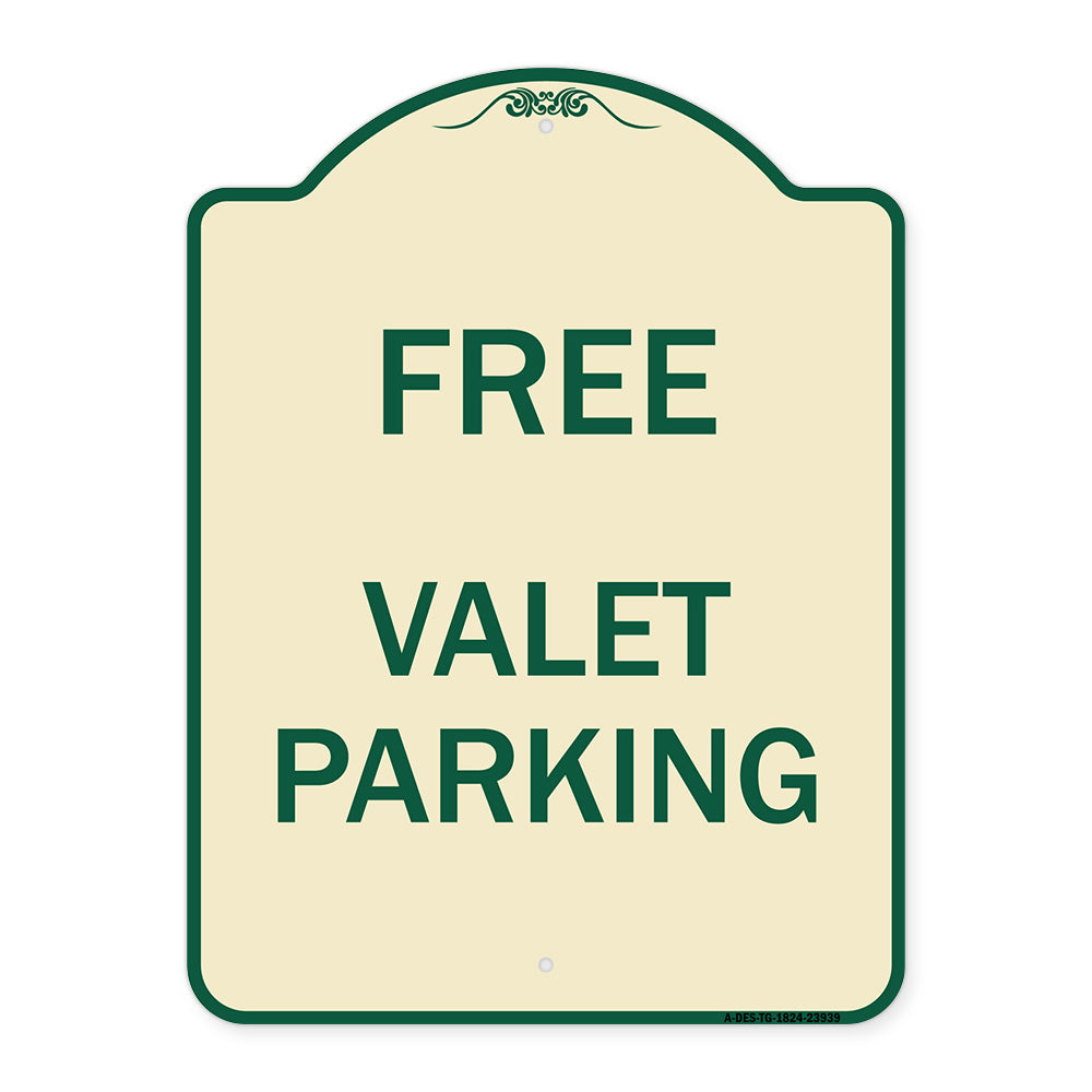 Free Valet Parking