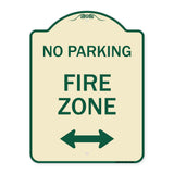 Fire Zone with Bidirectional Arrow