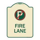 Fire Lane (No Parking Symbol)