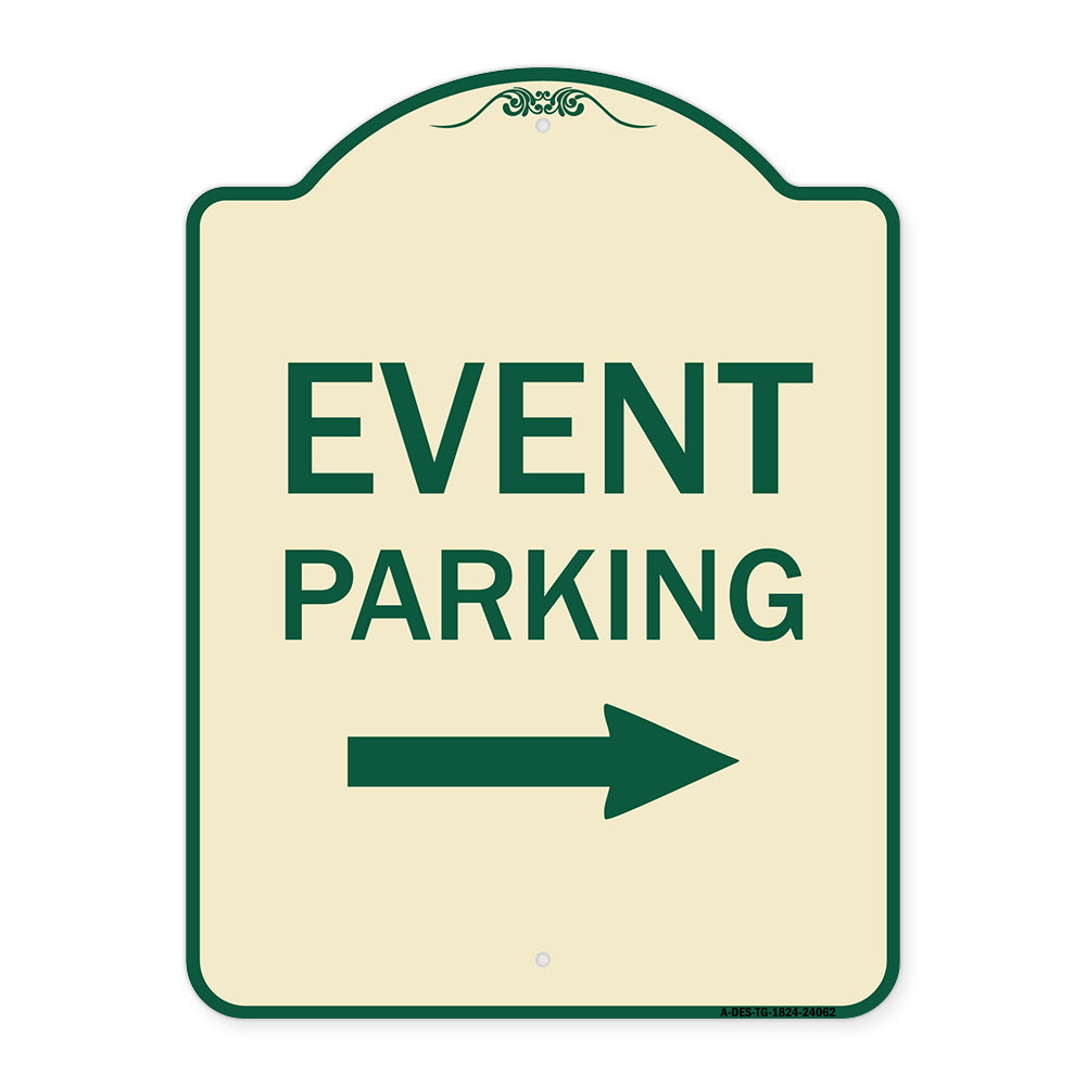 Event Parking with Left Right Arrow