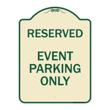 Event Parking Only