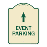 Event Parking Only (With Up Arrow)