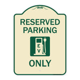 Ev Only (With Electric Vehicle Charging Station Graphic)