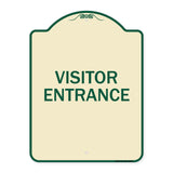 Entrance Sign Visitor Entrance