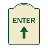 Enter Sign Enter with Up Arrow