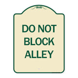 Do Not Block Alley