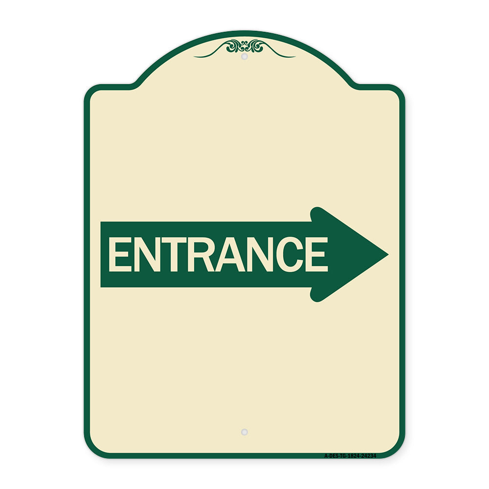 Right Arrow Entrance
