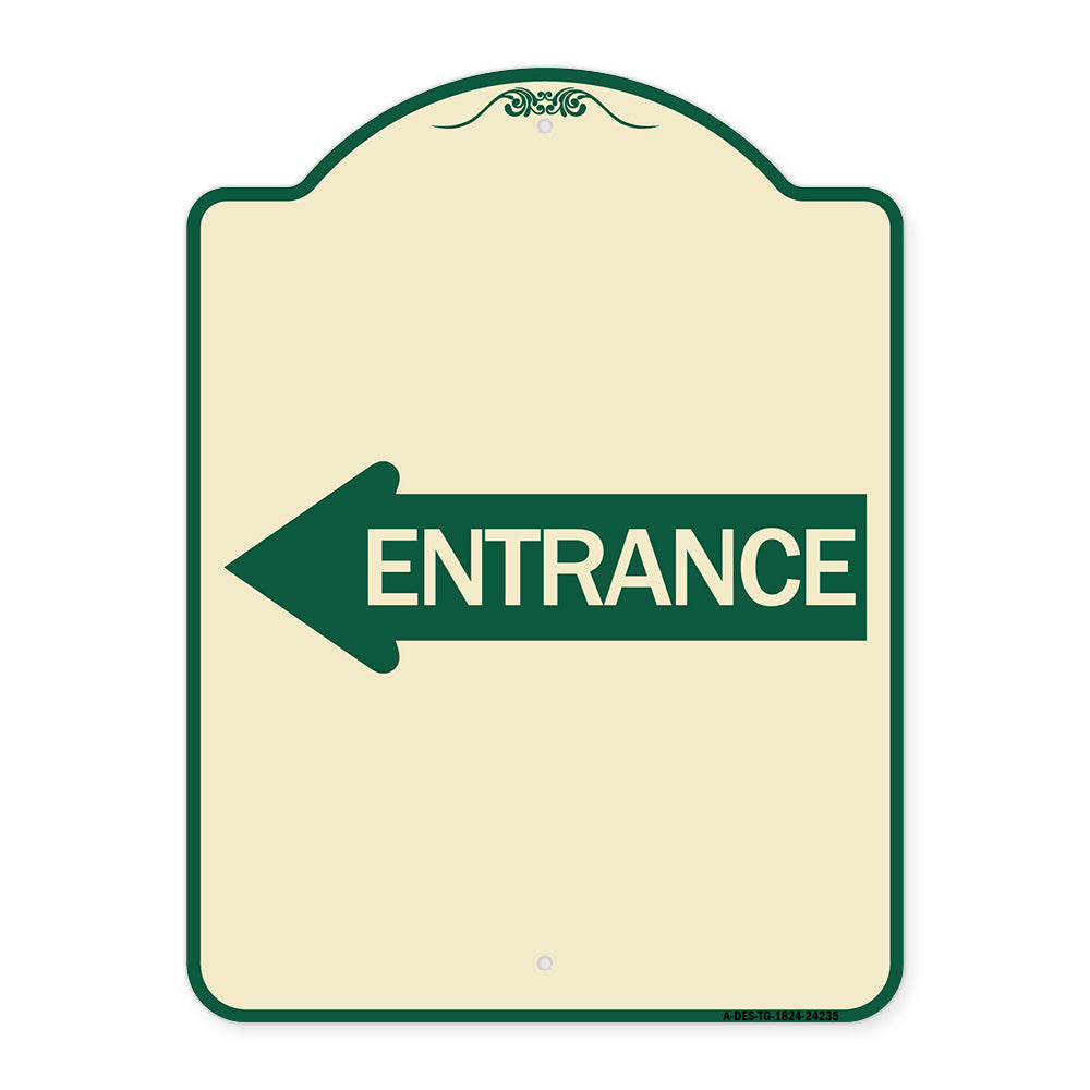Left Arrow Entrance