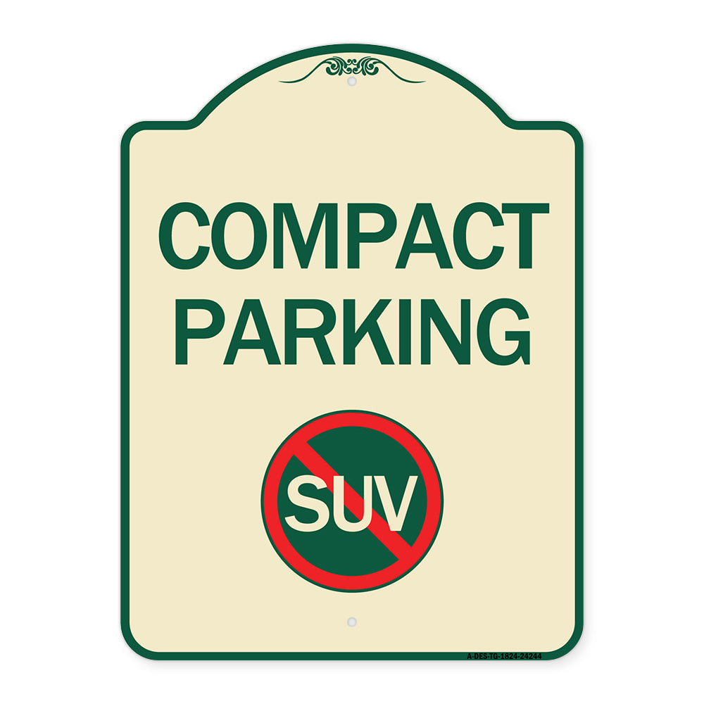 Compact Parking (With No SUV Symbol)