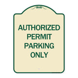 Authorized Permit Parking Only