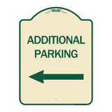 Additional Parking Sign (Left Arrow)