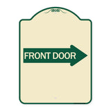 Front Door (With Right Arrow)