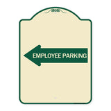 Employee Parking (With Left Arrow)