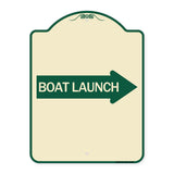 Boat Launch (With Right Arrow)