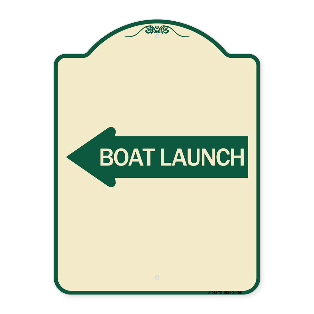 Boat Launch (With Left Arrow)