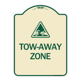 Tow-Away Zone with Graphic