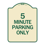 5 Minute Parking Only