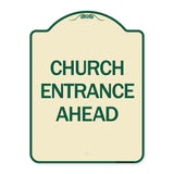 Church Entrance Ahead