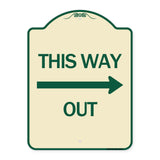 This Way Out (Right Arrow)