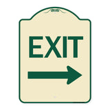 Exit with Right Arrow