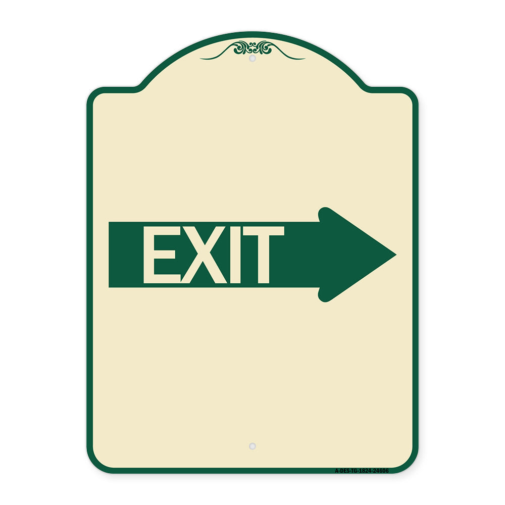 Exit (With Right Arrow)