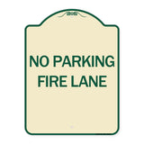 Pavement Stencil No Parking Fire Lane
