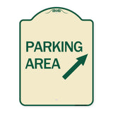 Parking Area (Up Right Arrow Symbol)