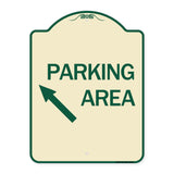 Parking Area (Up Left Arrow Symbol)