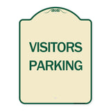 Parking Lot Sign Visitors Parking