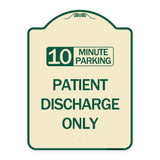 10 Minutes Parking - Patient Discharge Only