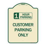 1 Hour Parking Customer Parking Only