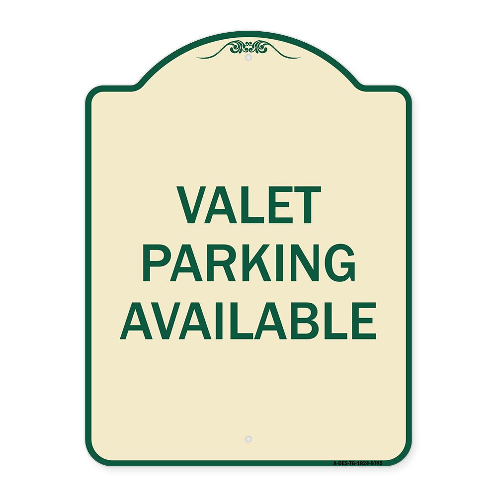 Valet Parking Available