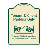 Tenant And Client Parking Only Violators Towed Away With Graphic
