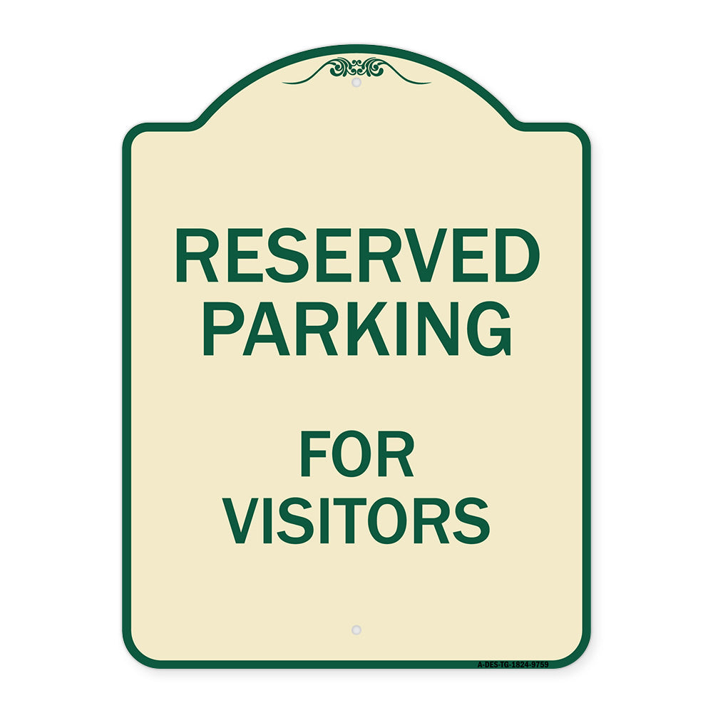 Reserved Parking For Visitors