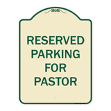 Reserved Parking For Pastor