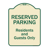 Reserved Parking - Residents And Guests Only