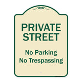 Private Street, No Parking Or Trespassing