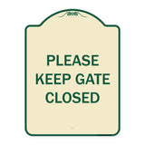 Please Keep Gate Closedplease Keep Gate Closed