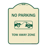 No Parking Tow Away Zone