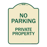 No Parking Private Property