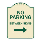 No Parking Between Signs Right