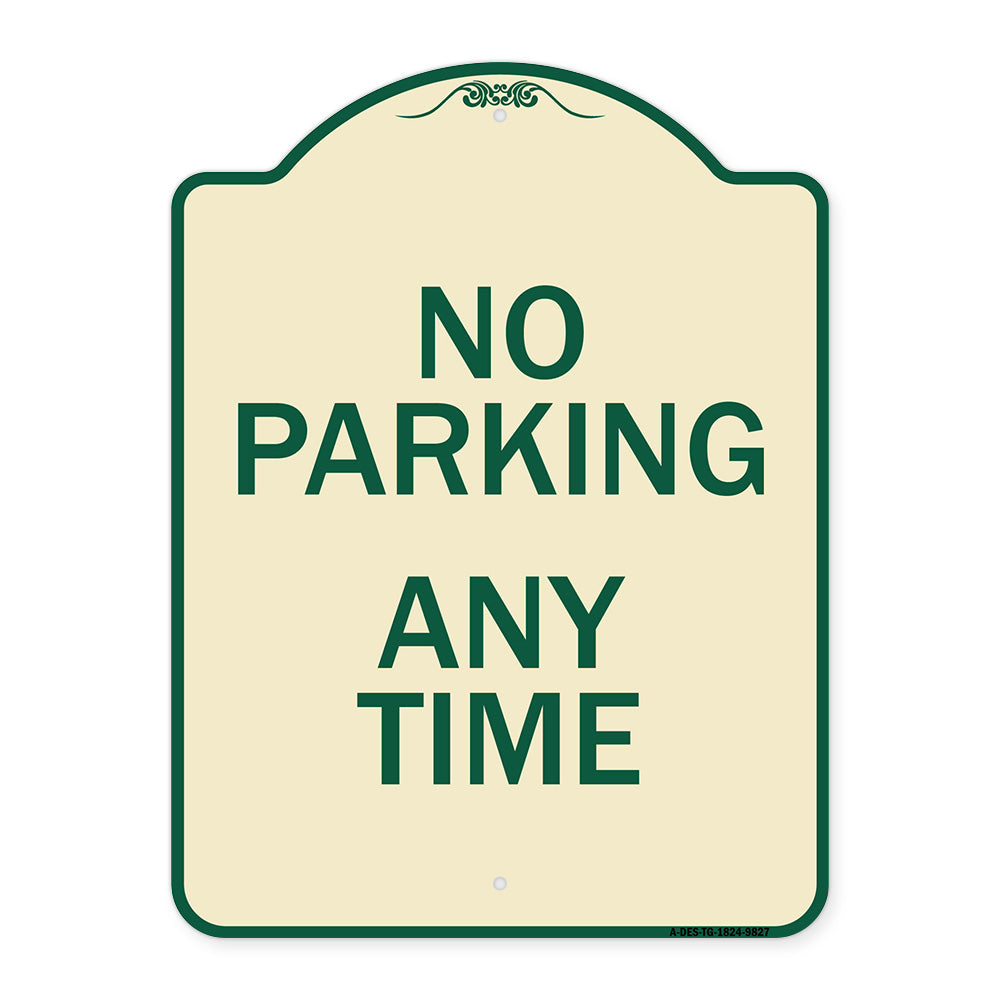 No Parking Any Time