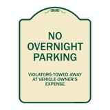 No Overnight Parking