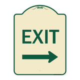 Exit With Right Arrow
